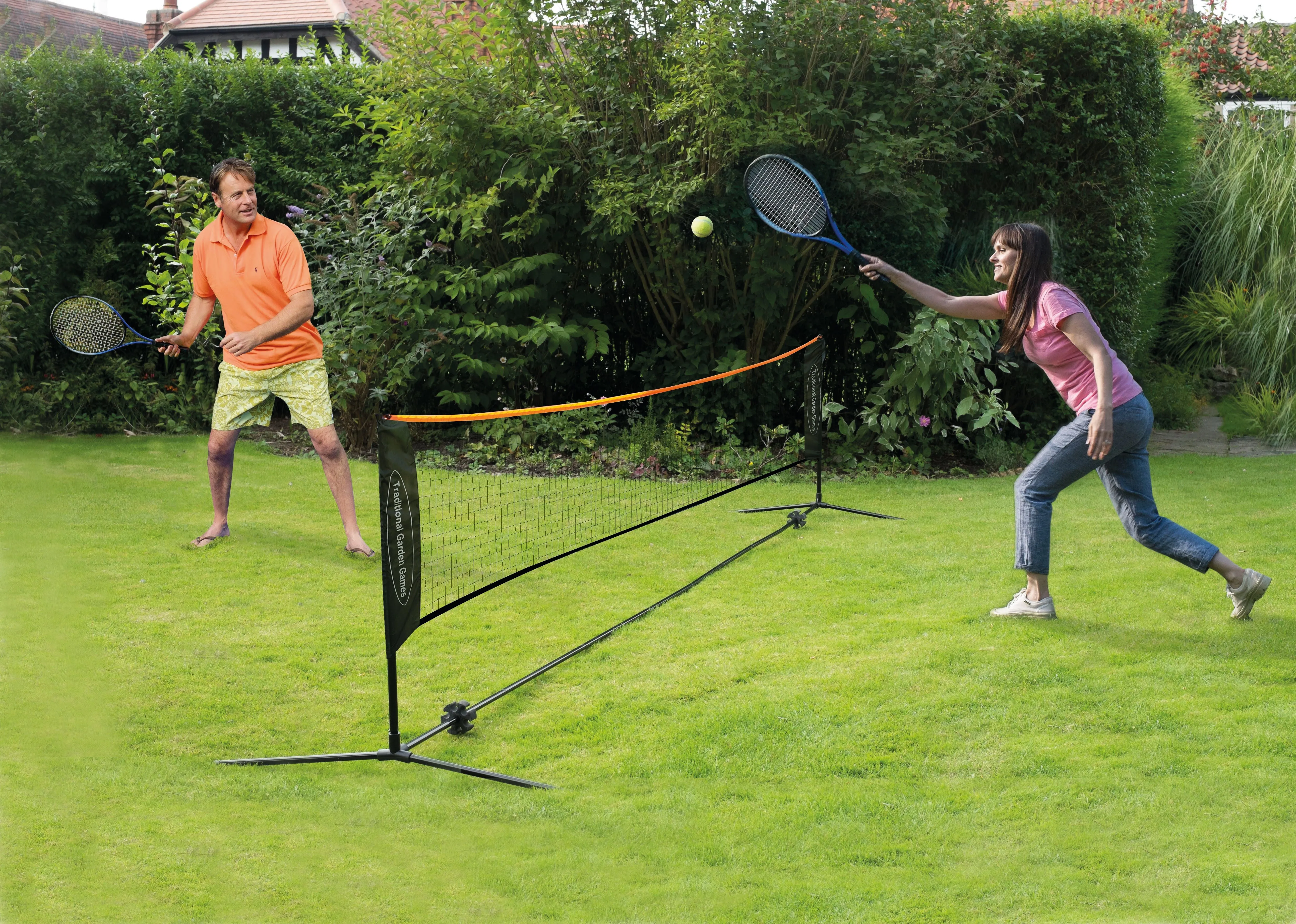 3 in 1 Badminton, Volleyball & Tennis Set with 3m Net