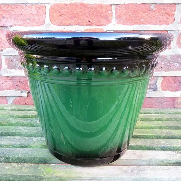 40cm Iberian Planter British Racing Green Plant Pot