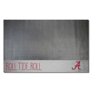 Alabama Crimson Tide Southern Style Vinyl Grill Mat - 26in. x 42in.