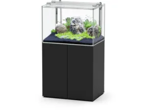 AQUASCAPE 80x55x55 LED C/AQUEC AQUARIUM  CABINET-BLACK