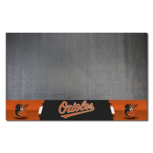 Baltimore Orioles Vinyl Grill Mat - 26in. x 42in.