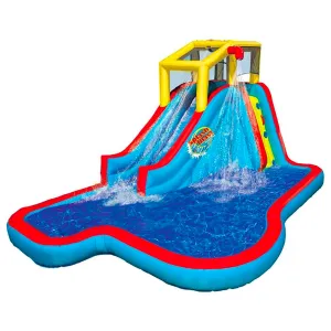 Banzai Slide N Soak Splash Park Inflatable Kids Water Park Play Center (Used)