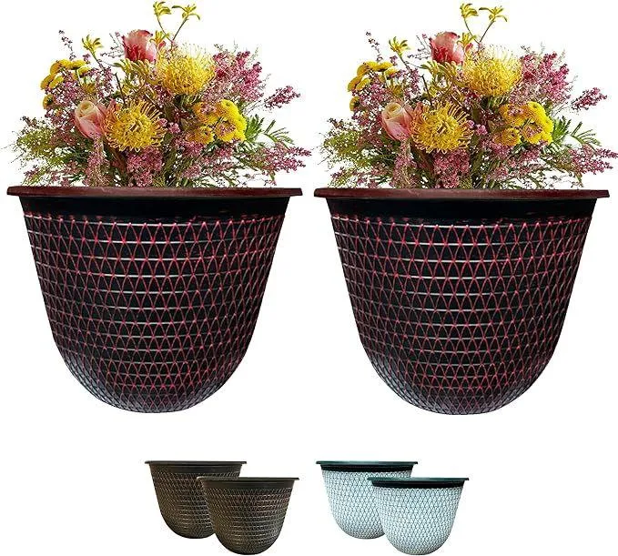 Camden Plant Pots for Garden | Set of 2