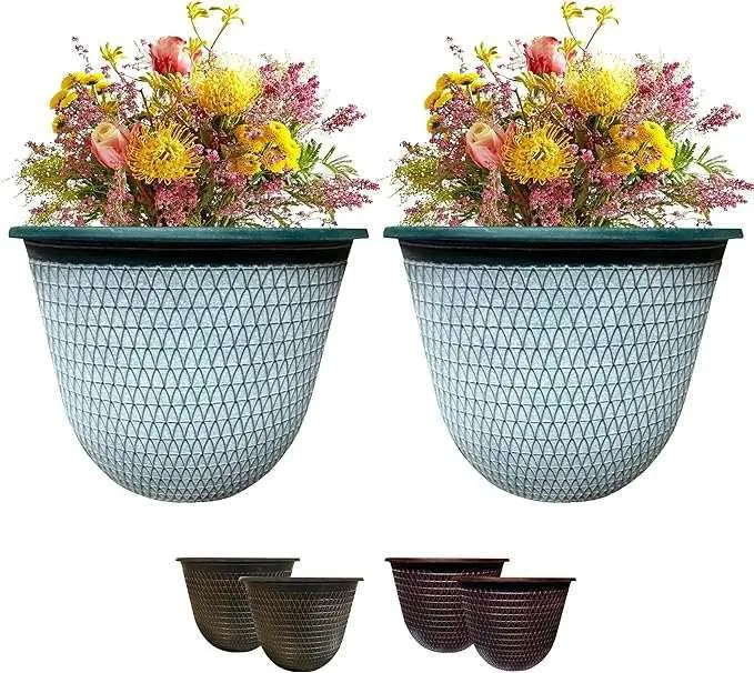 Camden Plant Pots for Garden | Set of 2