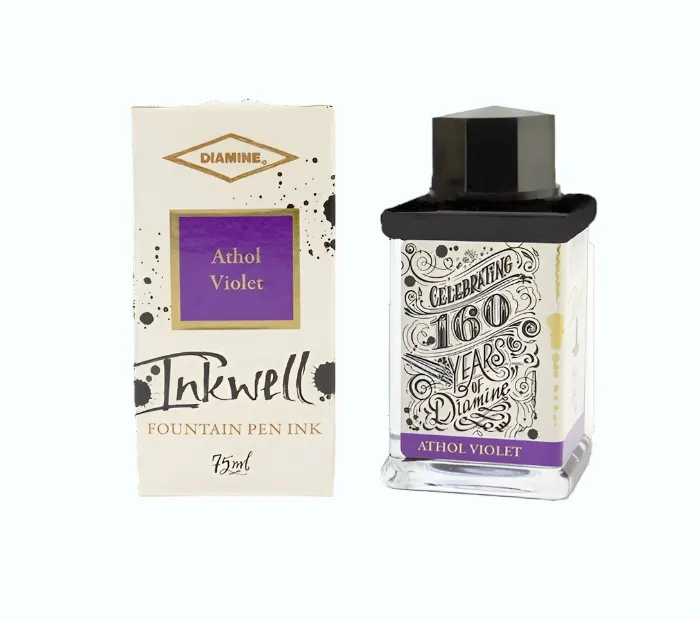 Diamine 160th Anniversary 75ml Fountain Pen Ink - Athol Violet