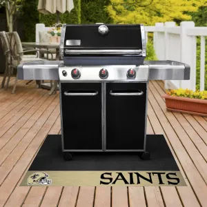 Fanmats New Orleans Saints Vinyl Grill Mat - 26" x 42"