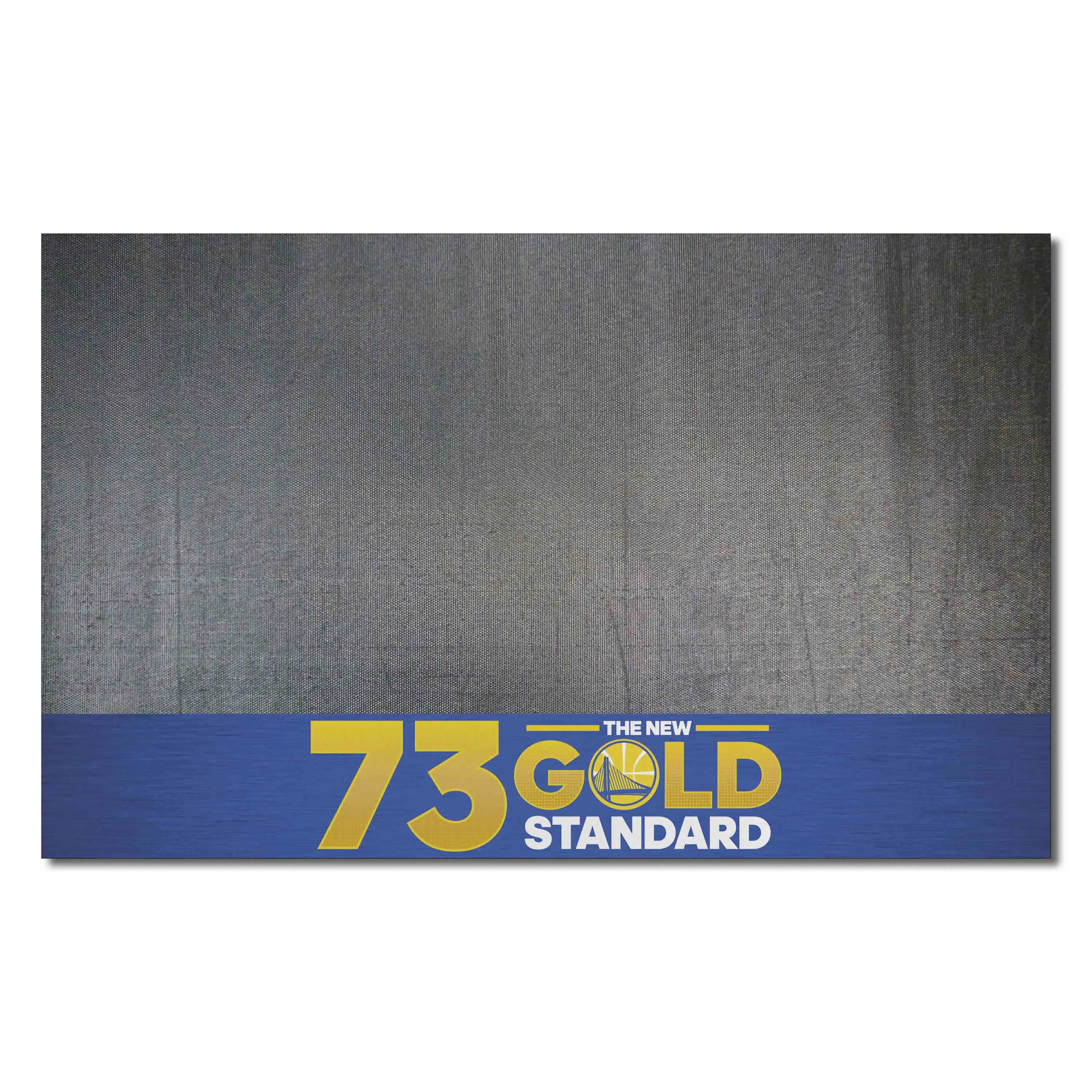 Golden State Warriors - 73 Vinyl Grill Mat - 26in. x 42in.