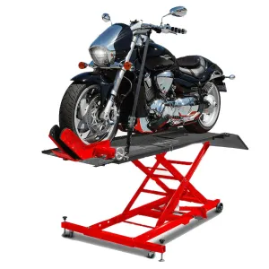 Motorcycle Hoist Platform 1000Llb / 450Kg RRP $879 Colour all Red