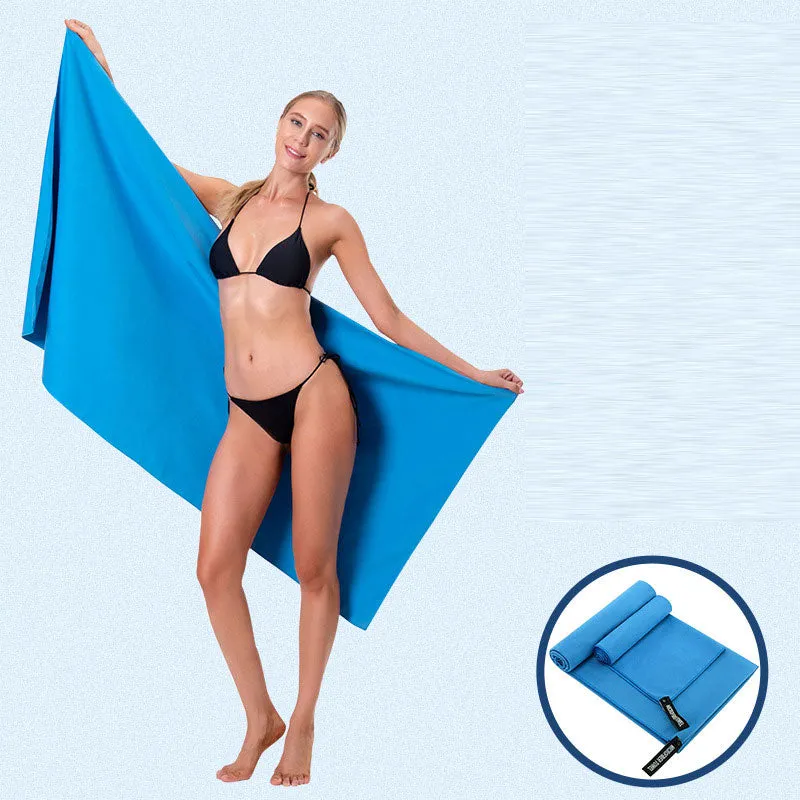 Outdoor quick-drying sports towel absorbs sweat for basketball badminton running training to wipe sweat for camping and can be designed as a sports towel