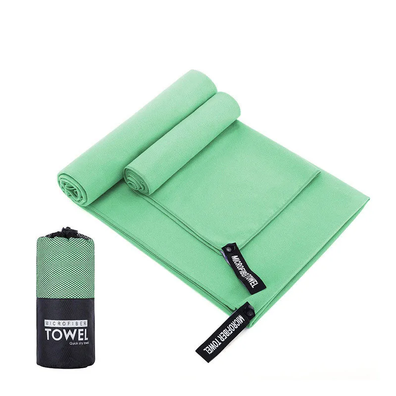 Outdoor quick-drying sports towel absorbs sweat for basketball badminton running training to wipe sweat for camping and can be designed as a sports towel