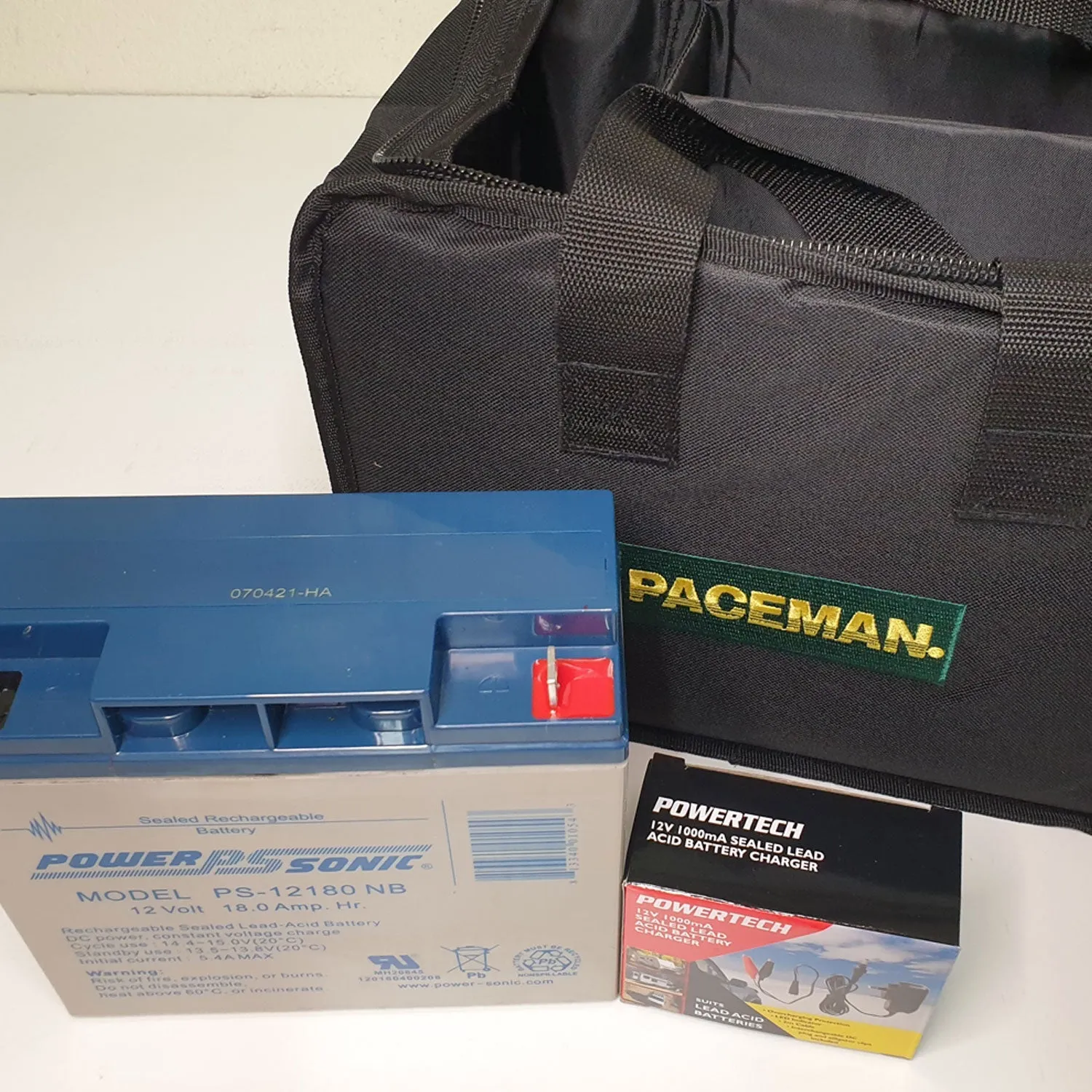 Paceman 176 or 245 - 12v Battery and Charger