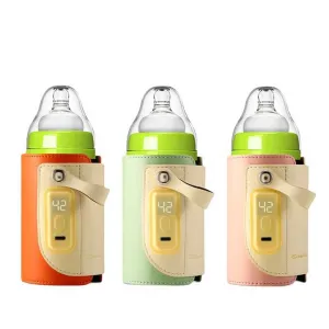 Portable Bottle Warmer USB charge Milk Heat Keeper Baby Bottle Keep Warmer Eco-Friendly material Efficient Heating