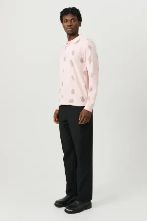 ROBERT long-sleeved polo shirt