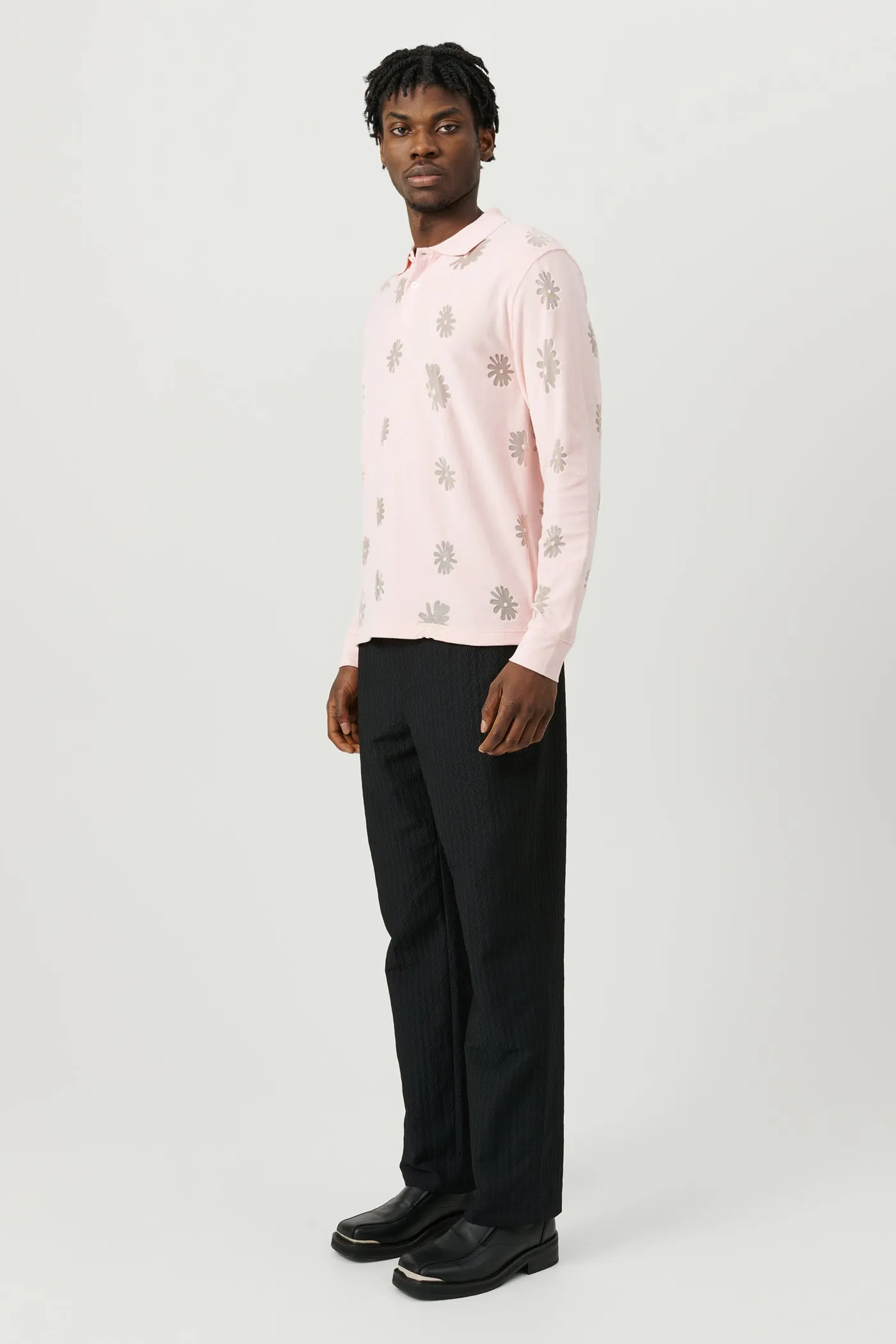 ROBERT long-sleeved polo shirt