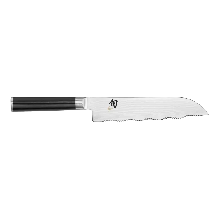 Shun Classic 7-in. Master Serrated Utility Knife