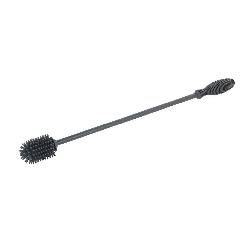 Sia 38cm Silicone Bottle Brush Black