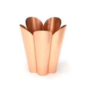 Smooth Copper Flora Pot - Small | From The Anvil