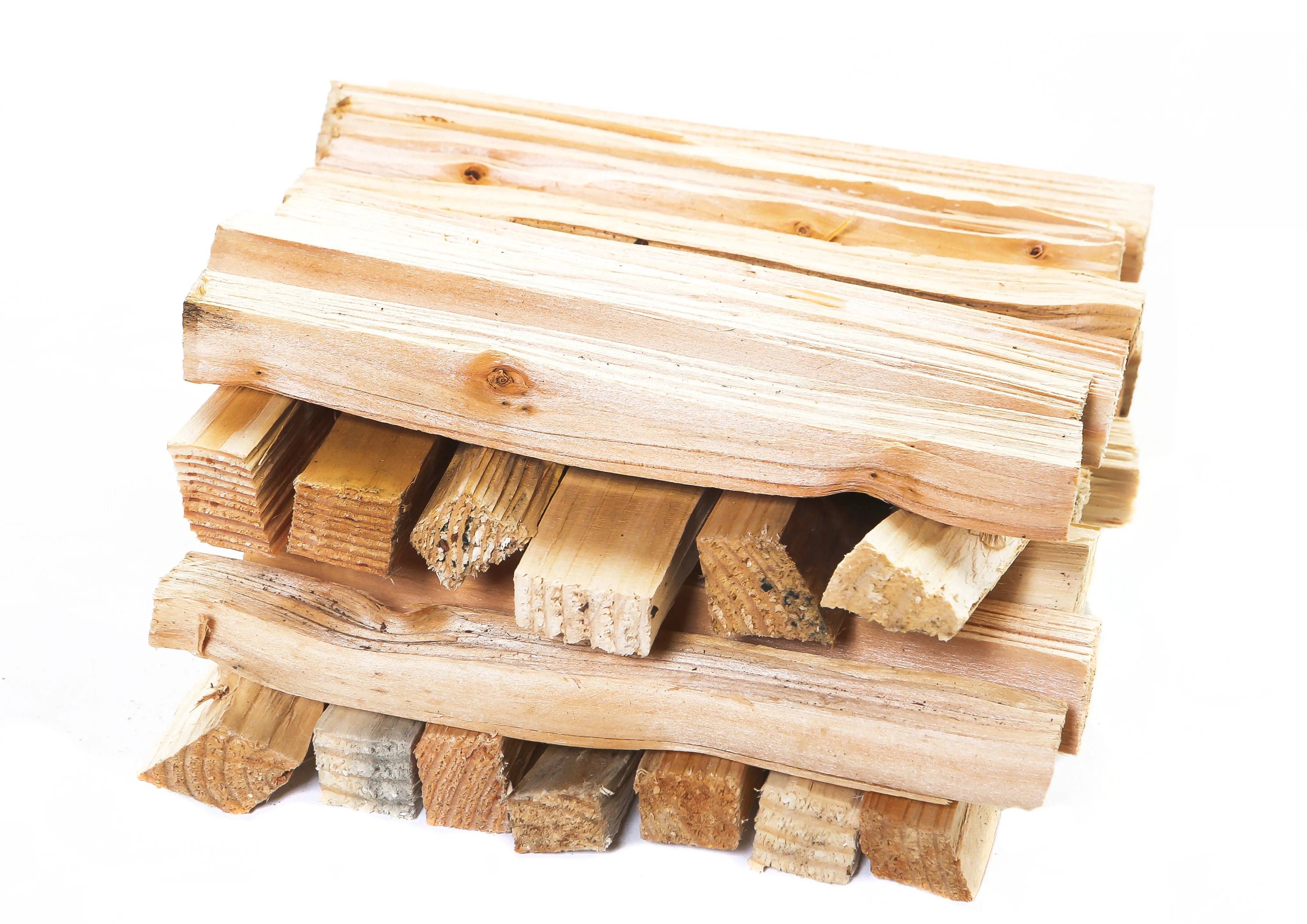 Starter Pack: Wood Burner - 1 x Builder Bag of Hardwood Logs, 3 x Nets of Kindling, 1 x Natural Firelighter box ( 60 pcs )