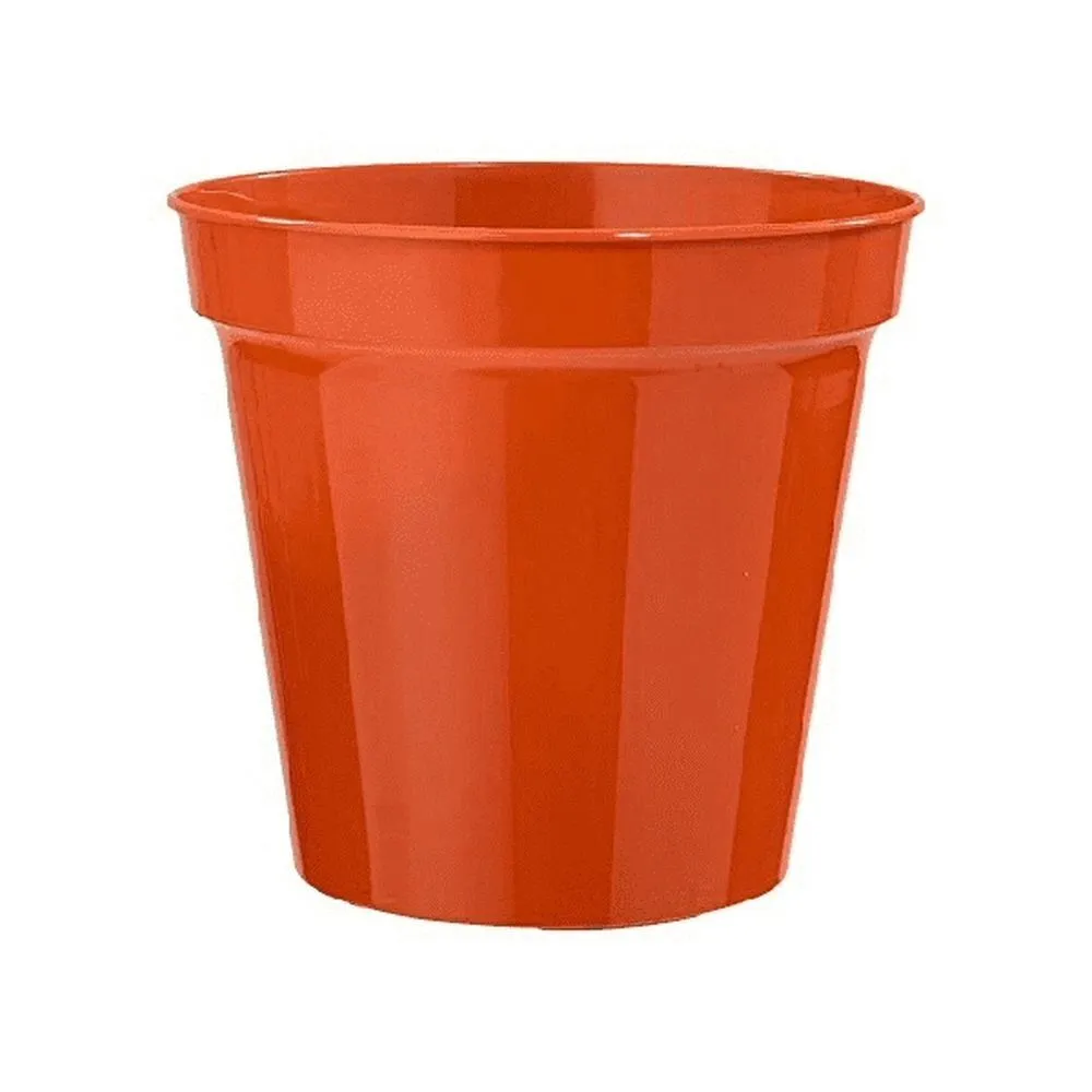 Stewarts 25.4cm Terracotta Plastic Flower Pot