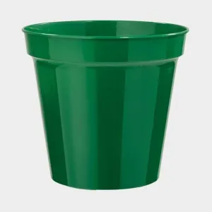 Stewarts 26cm Green Plastic Flower Pot