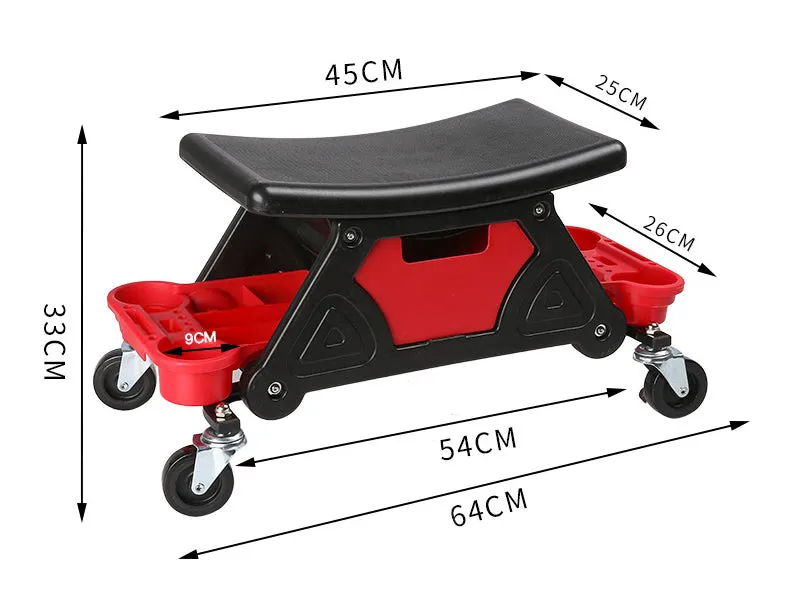 Sumomoto - Motorcycle & Car Rolling Repair Stool