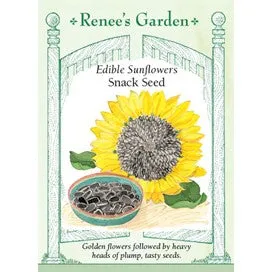 Sunflower: Edible Snackseed by Renee's Garden